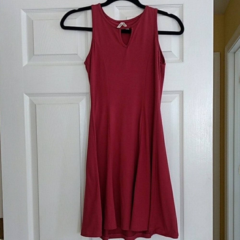 Mudd juniors rusty red dress size small